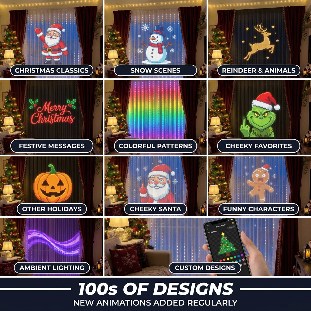 CheekyPixel™ Animated LED Lights